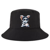 Funny Baseball Bunny Easter Cool Comfort Performance Bucket Hat