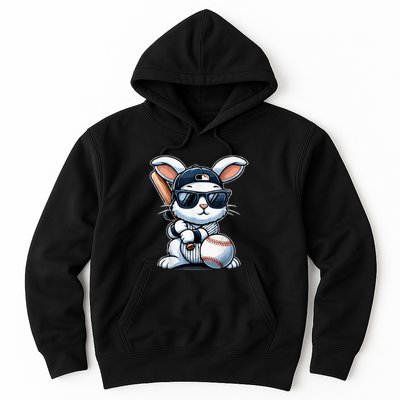 Funny Baseball Bunny Easter Hoodie