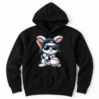 Funny Baseball Bunny Easter Hoodie