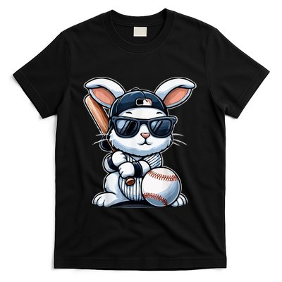 Funny Baseball Bunny Easter T-Shirt