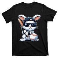 Funny Baseball Bunny Easter T-Shirt