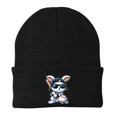 Funny Baseball Bunny Easter Beanie