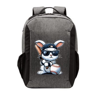 Funny Baseball Bunny Easter Vector Backpack