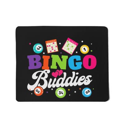 Funny Bingo Buddies Lucky Game Matching Team Mousepad