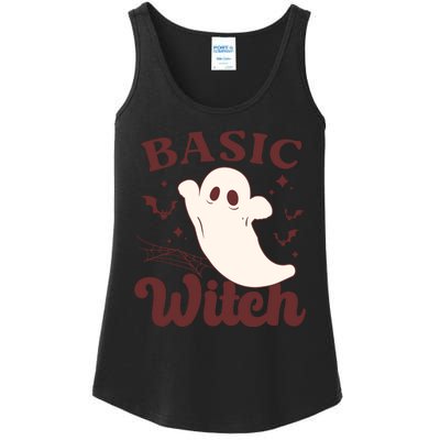 Funny Boo Basic Witch Halloween Spooky Gift Ladies Essential Tank