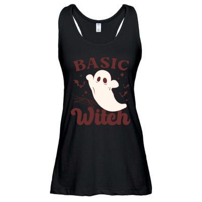 Funny Boo Basic Witch Halloween Spooky Gift Ladies Essential Flowy Tank