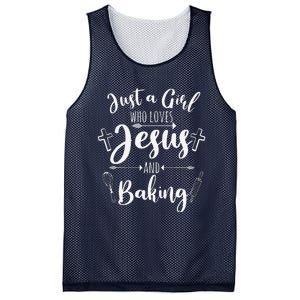 Funny Baking Baker Gift For Cool Jesus Christian Bake Mesh Reversible Basketball Jersey Tank