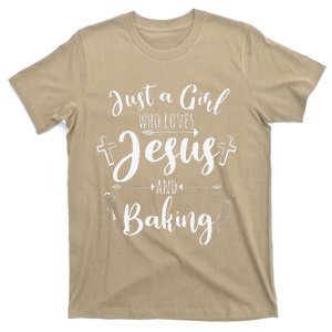 Funny Baking Baker Gift For Cool Jesus Christian Bake T-Shirt