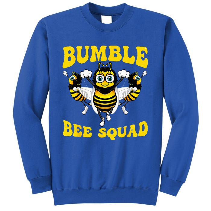 Funny Bumble Bee Design For Women Bee Squad Buddies Sweatshirt