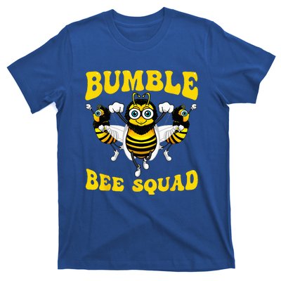 Funny Bumble Bee Design For Women Bee Squad Buddies T-Shirt