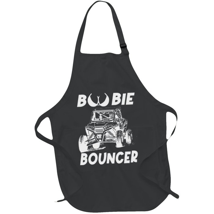 Funny Boobie B.O.U.N.C.E.R Mudding Utv Off Roading Full-Length Apron With Pockets