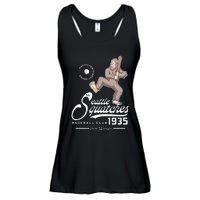 Funny Bigfoot Baseball Seatlle Squatches for Baseball Fan Ladies Essential Flowy Tank