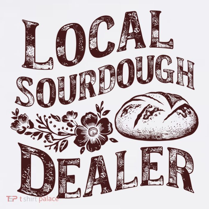 Funny Bread Baker Support Your Local Sourdough Dealer Baby Bodysuit