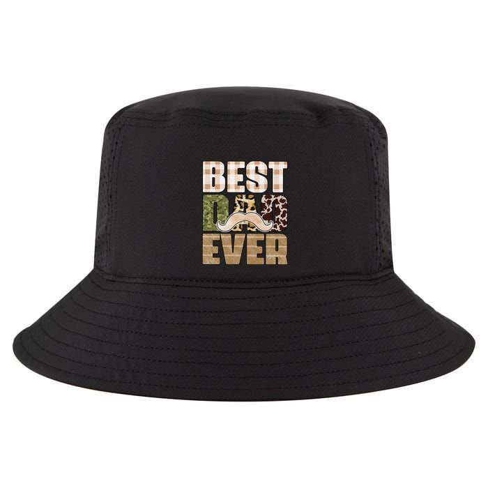 Funny Beard Best Dad Ever Sublimation Father's Day Cool Comfort Performance Bucket Hat