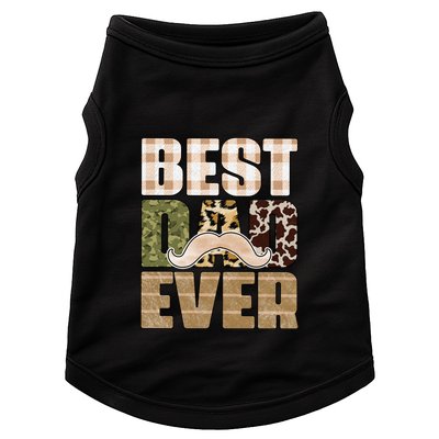 Funny Beard Best Dad Ever Sublimation Father's Day Doggie Tank