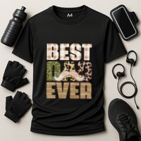 Funny Beard Best Dad Ever Sublimation Father's Day Performance Shirt