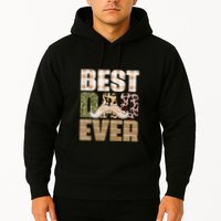 Funny Beard Best Dad Ever Sublimation Father's Day Hoodie