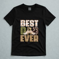 Funny Beard Best Dad Ever Sublimation Father's Day T-Shirt