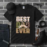 Funny Beard Best Dad Ever Sublimation Father's Day Tall T-Shirt