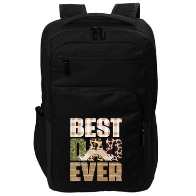 Funny Beard Best Dad Ever Sublimation Father's Day Impact Tech Backpack