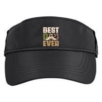 Funny Beard Best Dad Ever Sublimation Father's Day Adult Drive Performance Visor