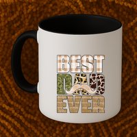 Funny Beard Best Dad Ever Sublimation Father's Day Mug