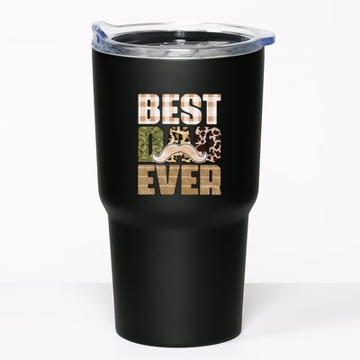 Funny Beard Best Dad Ever Sublimation Father's Day Tumbler
