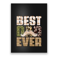 Funny Beard Best Dad Ever Sublimation Father's Day Poster