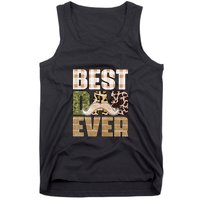 Funny Beard Best Dad Ever Sublimation Father's Day Tank Top