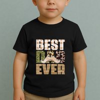 Funny Beard Best Dad Ever Sublimation Father's Day Toddler T-Shirt