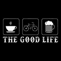 Funny Bicycle Beer Good Life Cycling Impact Tech Backpack