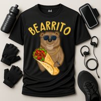 Funny Bearrito Bear Performance Shirt