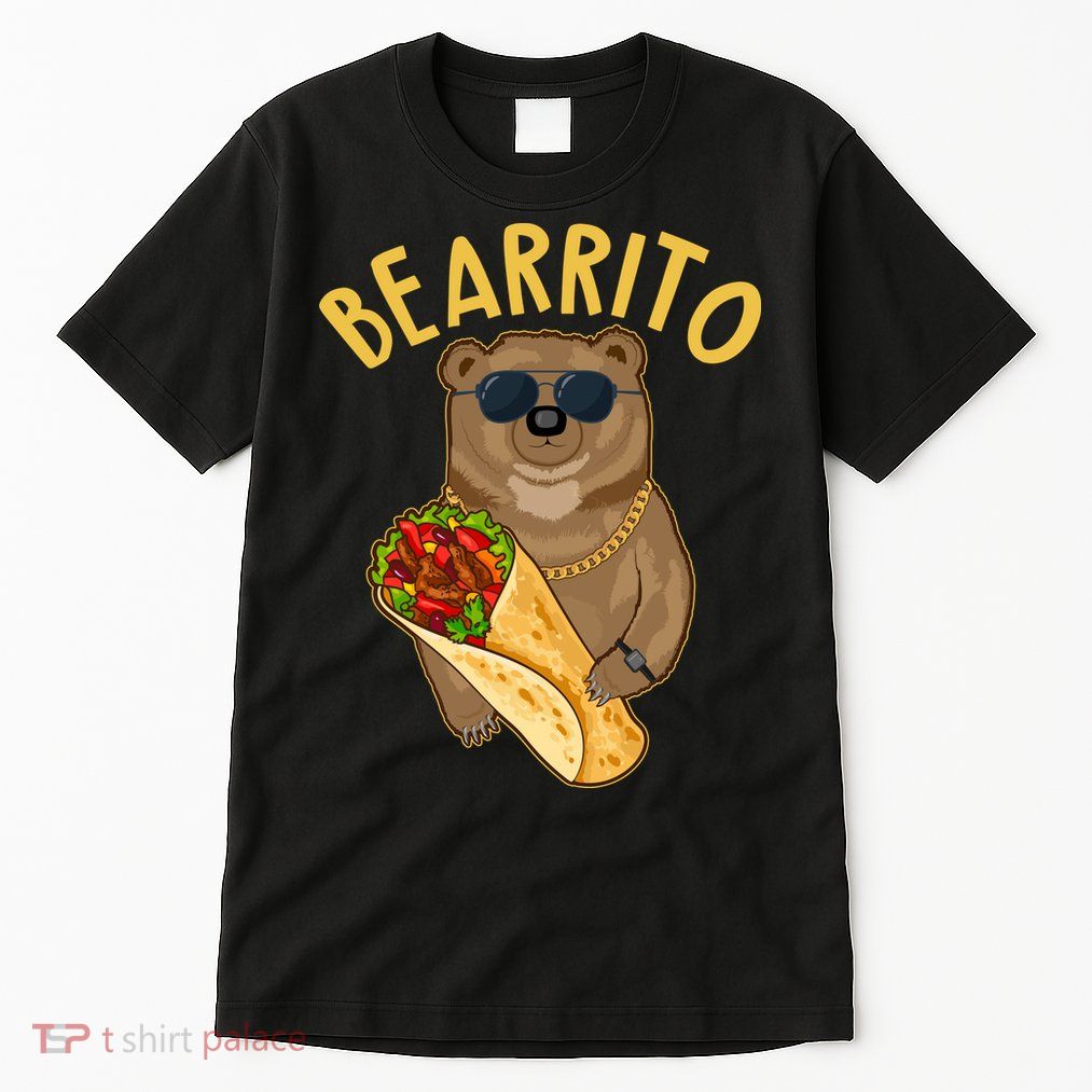 Funny Bearrito Bear Tall T-Shirt