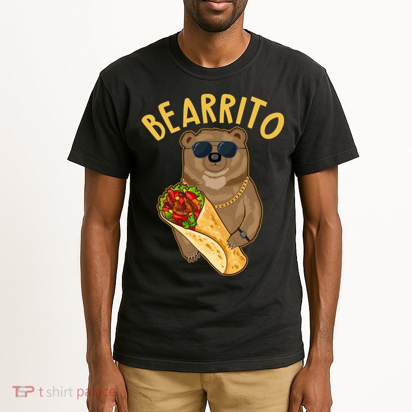Funny Bearrito Bear Tall T-Shirt