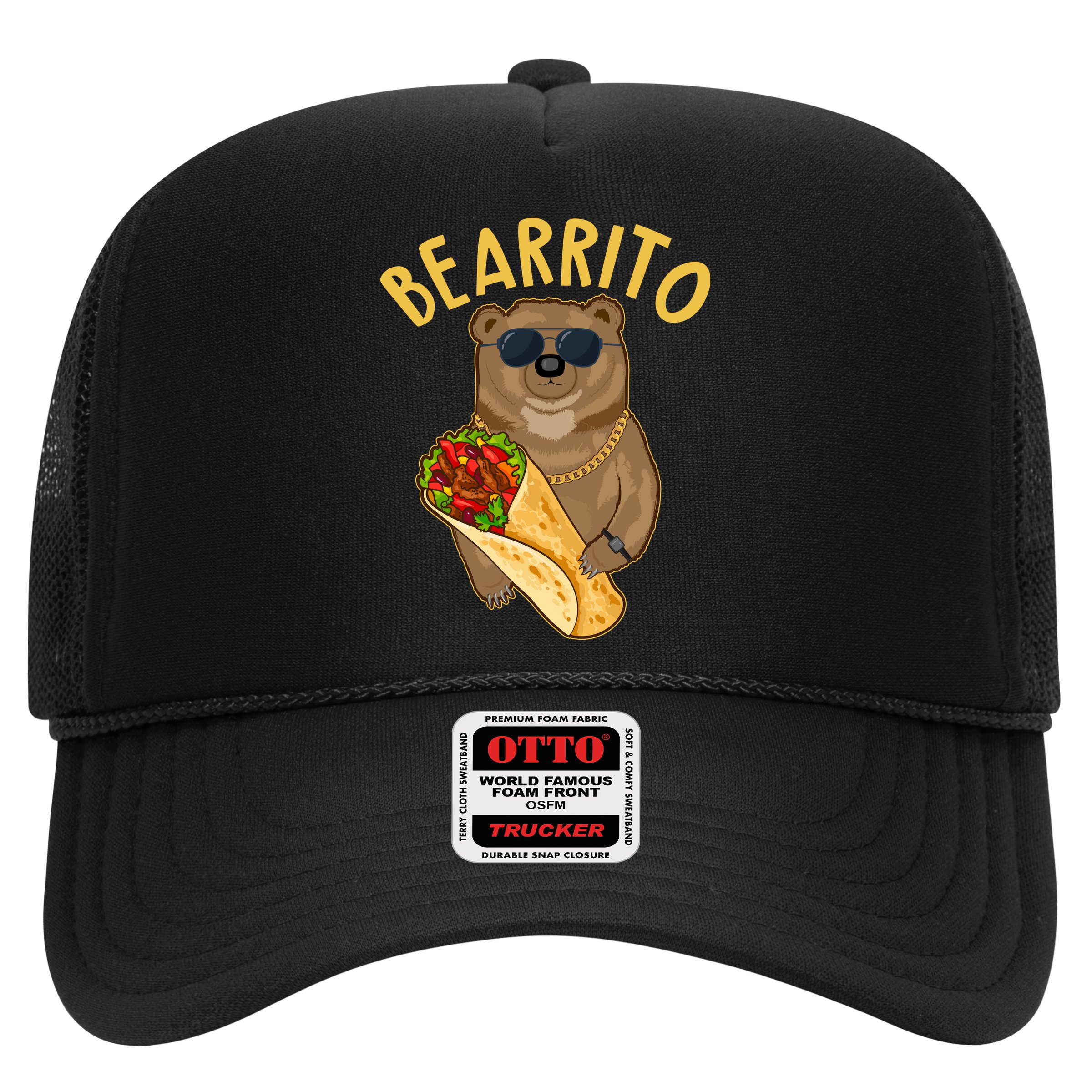 Funny Bearrito Bear Hat