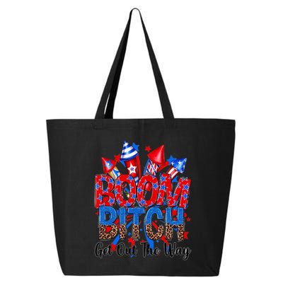 Funny Boom Bitch Get Out The Way 25L Jumbo Tote