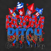 Funny Boom Bitch Get Out The Way 25L Jumbo Tote