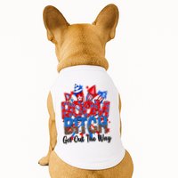 Funny Boom Bitch Get Out The Way Doggie Tank