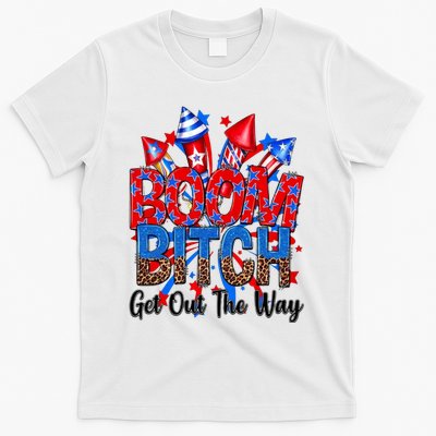 Funny Boom Bitch Get Out The Way T-Shirt