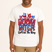 Funny Boom Bitch Get Out The Way Tall T-Shirt