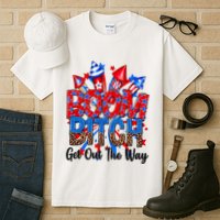 Funny Boom Bitch Get Out The Way Tall T-Shirt