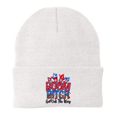 Funny Boom Bitch Get Out The Way Beanie