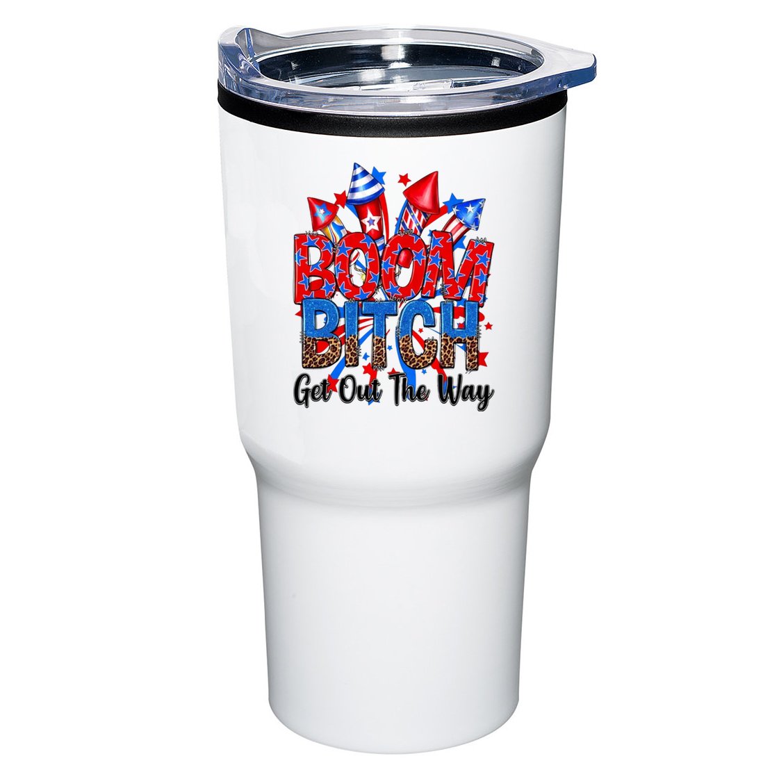 Funny Boom Bitch Get Out The Way Tumbler