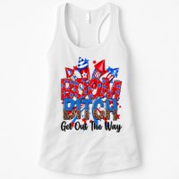 Funny Boom Bitch Get Out The Way Womens Tank Top
