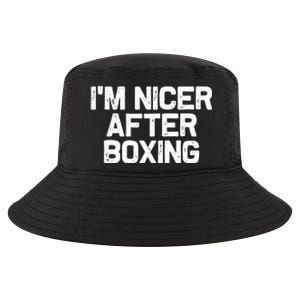 Funny Boxer Boxing Coach IM Nicer After Boxing Cool Gift Cool Comfort Performance Bucket Hat