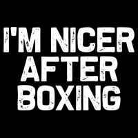 Funny Boxer Boxing Coach IM Nicer After Boxing Cool Gift Impact Tech Backpack