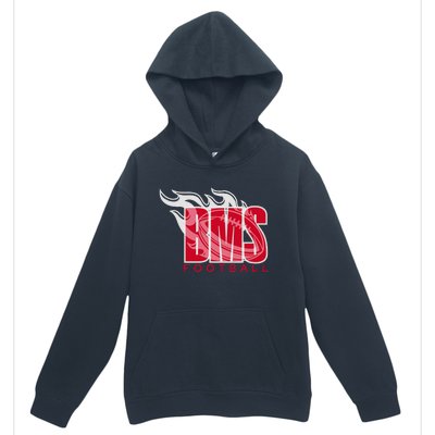 Football Blake Bass Middle Football Is Fire Urban Pullover Hoodie