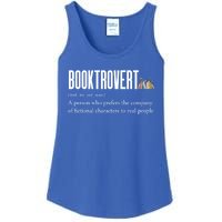 Funny Booktrovert Book Lover Bookish Reading Library Great Gift Ladies Essential Tank