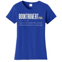 Funny Booktrovert Book Lover Bookish Reading Library Great Gift Women's T-Shirt