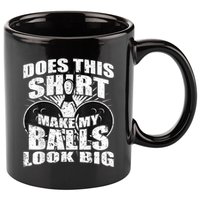 Funny Bowling Ball Gag Gift Bowling 11oz C Handle Ceramic Mug